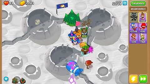 Bloons TD 6 - Magic Monkeys Only - Moon Landing [No Monkey Knowledge]