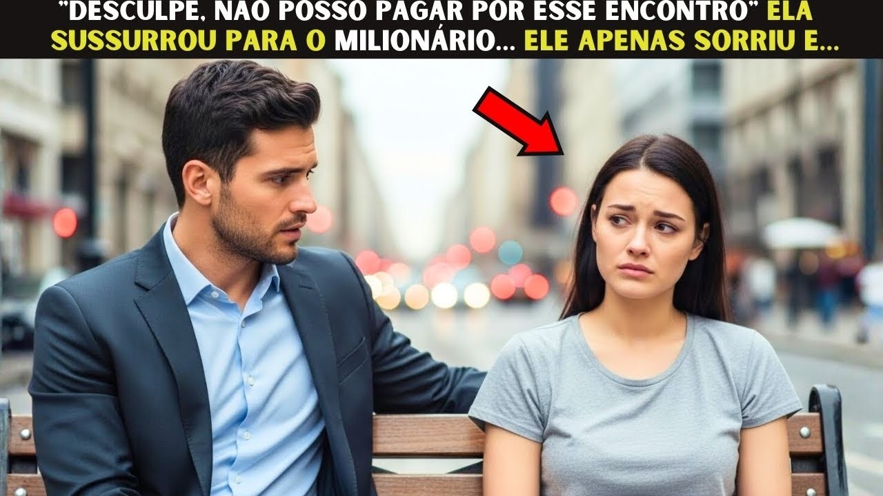 Desculpe, não posso pagar por esse encontro ela sussurrou para o Milionário… ele apenas sorriu e…
