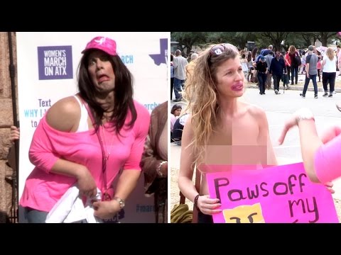 'Women's March' Crashed By Crowder... IN DRAG! (Featuring Wendy Davis)