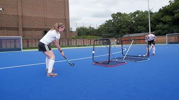The best field hockey rebound net is Crazy Catch