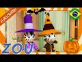 Zou em Português 🎃 HALLOWEEN 🎃 60 min COMPILAÇÃO 🕯️ Desenhos para Crianças 🦓