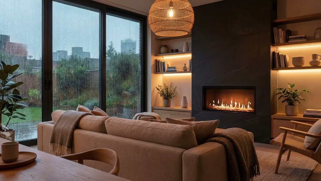 Gentle Rain Afternoon 🌧️ Cozy Rain Sounds to Relax & Unwind (1 Hour)