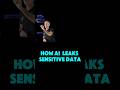 How AI Can Leak Sensitive Data
