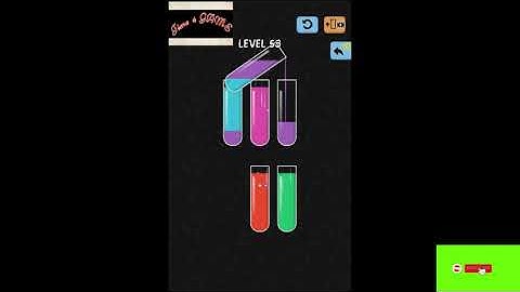 WATER COLOR SORT level 53...13 move । Time 4 Game