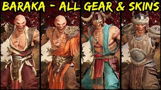 Baraka Showcase - All Gear & Skins (Definitive Edition) - Mortal Kombat 1
