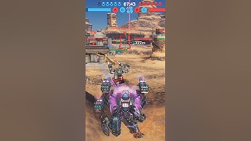 Atomizer + Leech = BUFF 😱😱- WAR ROBOTS BRASIL - #SHORTS