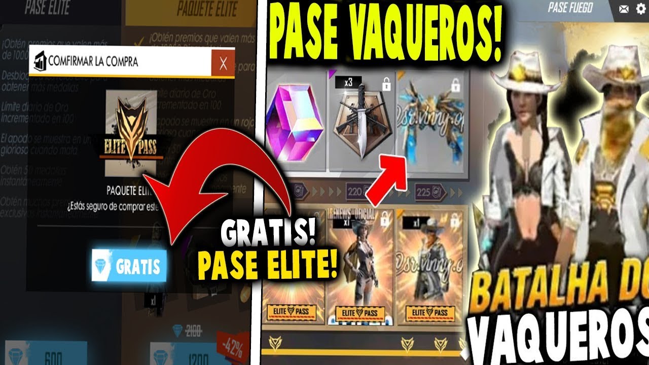 RECLAMA* NUEVO PASE ÉLITE VAQUEROS ¡GRATIS! Y NUEVO EVENTO EN FIRE YouTube