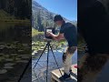 Handmade film, tailgate dark room at my favorite lake!!