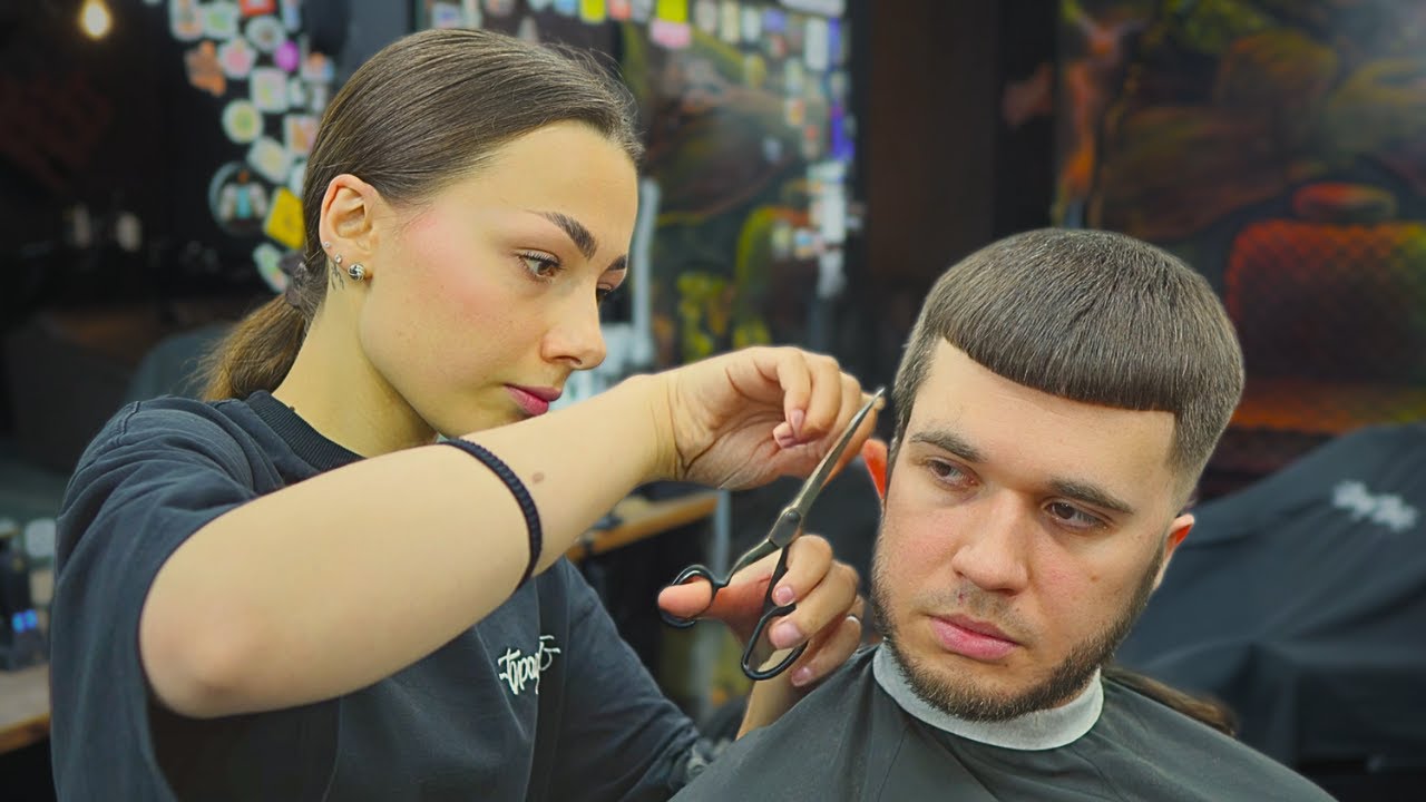 1-Hour Gentle Grooming Service by Young Lady Barber Miroslava
