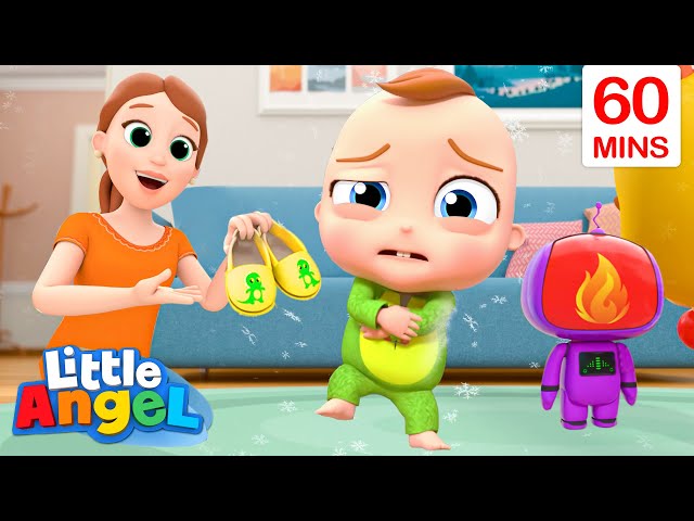 Hot And Cold | Opposites Song + More Little Angel Educational Kids Songs u0026 Nursery Rhymes class=