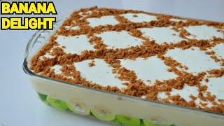 Banana Custard Delight by (YES I CAN COOK)