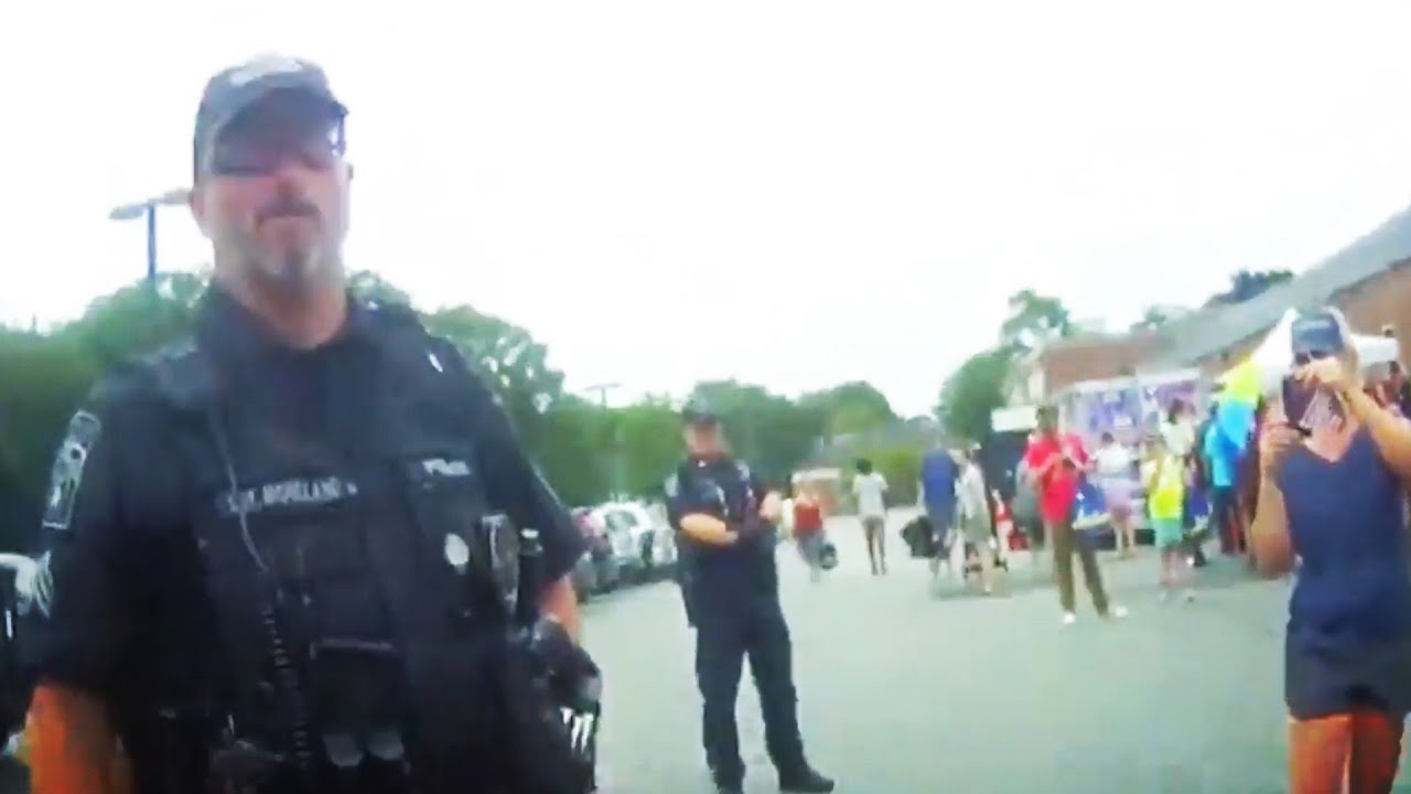 Bigot Throws a Temper Tantrum Over Warning from Police