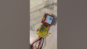Sending SMS with Arduino,  GSM AND GPS Module
