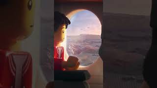 CRAZY View From An Airplane Window 😱🛸  | LEGO Window Still 🪟 #Shorts