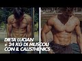 + 24kg di Muscoli con il  Calisthenics | La dieta di Lucian Stanut