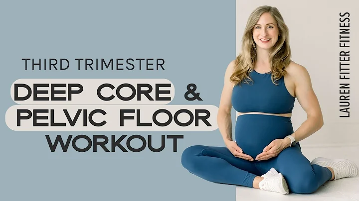 10 Minute Third Trimester Deep Core Workout - Prepare Your Core + Pelvic Floor Pregnancy and Birth