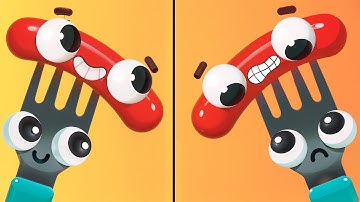 Fork N Sausage - All Levels SpeedRun Gameplay Part 13