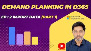 EP:2 | Import Data (part-1) #d365 #dynamics365 #demandplanning