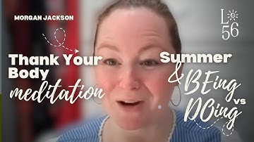 🌞 Summer Mindfulness: Gratitude Meditation + Why Now’s the Time to Reset with Intention