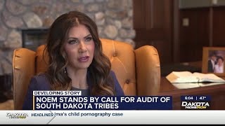 Gov. Noem requests meeting with Oglala Sioux Tribe President and tribal members