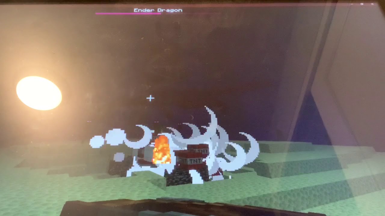 How To Beat The Ender Dragon In Minecraft Creative Mode YouTube