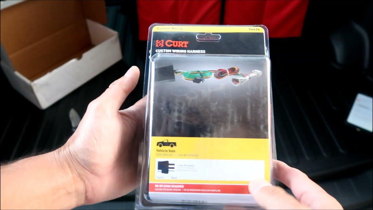 Trailer Harness Install Toyota Rav4 Prime SE YouTube