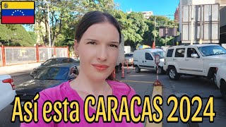 Un Día Cualquiera en Caracas  VENEZUELA!! Así esta Caracas iniciando el año 2024