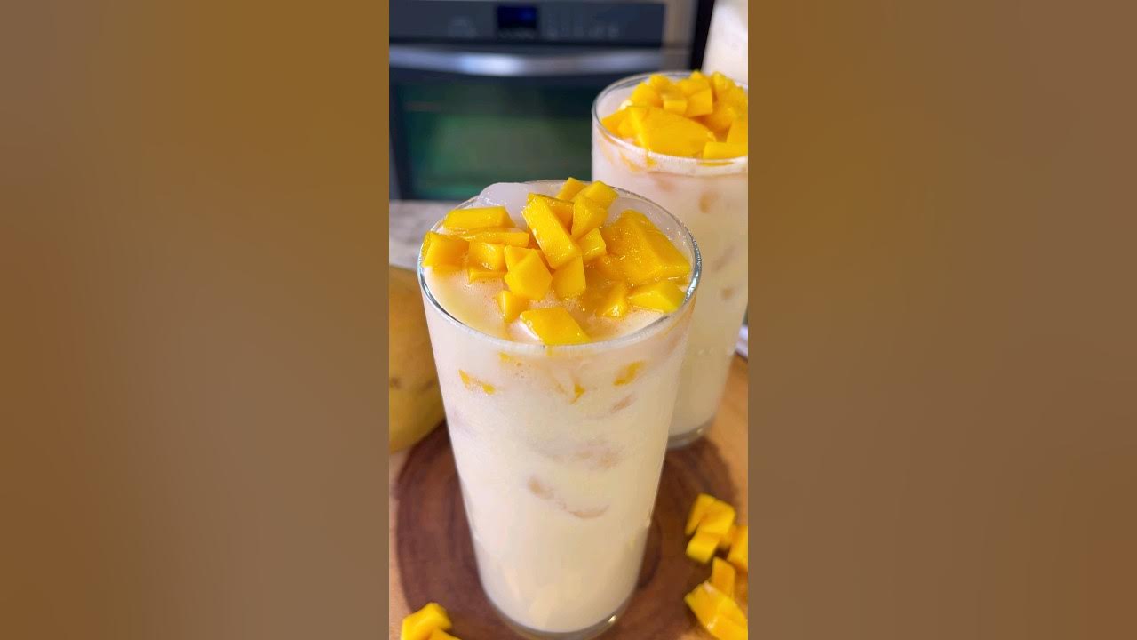 Mango Agua Fresca - Easy and Refreshing! - Drive Me Hungry