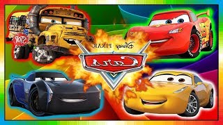 CARS 3 Disney Rayo McQueen Play With Lightning Mcqueen, Kids Games, Cartoon For Kids