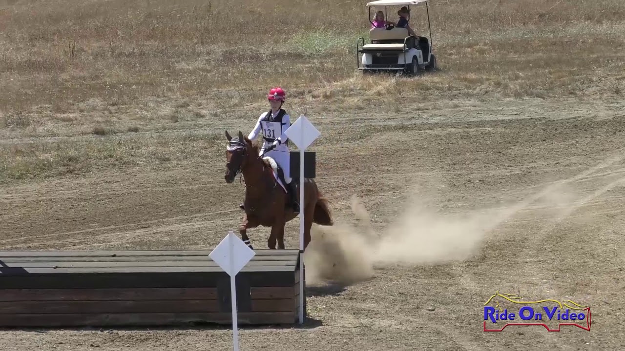 horseshoe bend 131XC Daisy Hanretty on Foryoureyesonly JR Training Cross Country Woodside August 2019