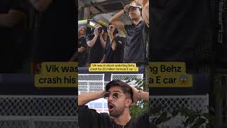 Vikkstar watched Behzinga crash his F1 car 😱😱 #sidemen #vikkstar123 #behzinga #vikkstar