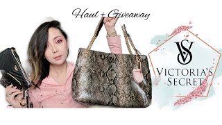 Victoria Secret Bag Haul, What fits + Victoria Secret Giveaway
