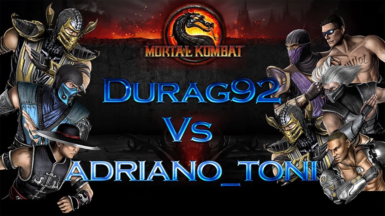 THROWBACK! - Mortal Kombat 9 (MK9) Durag92 Vs adriano_toni