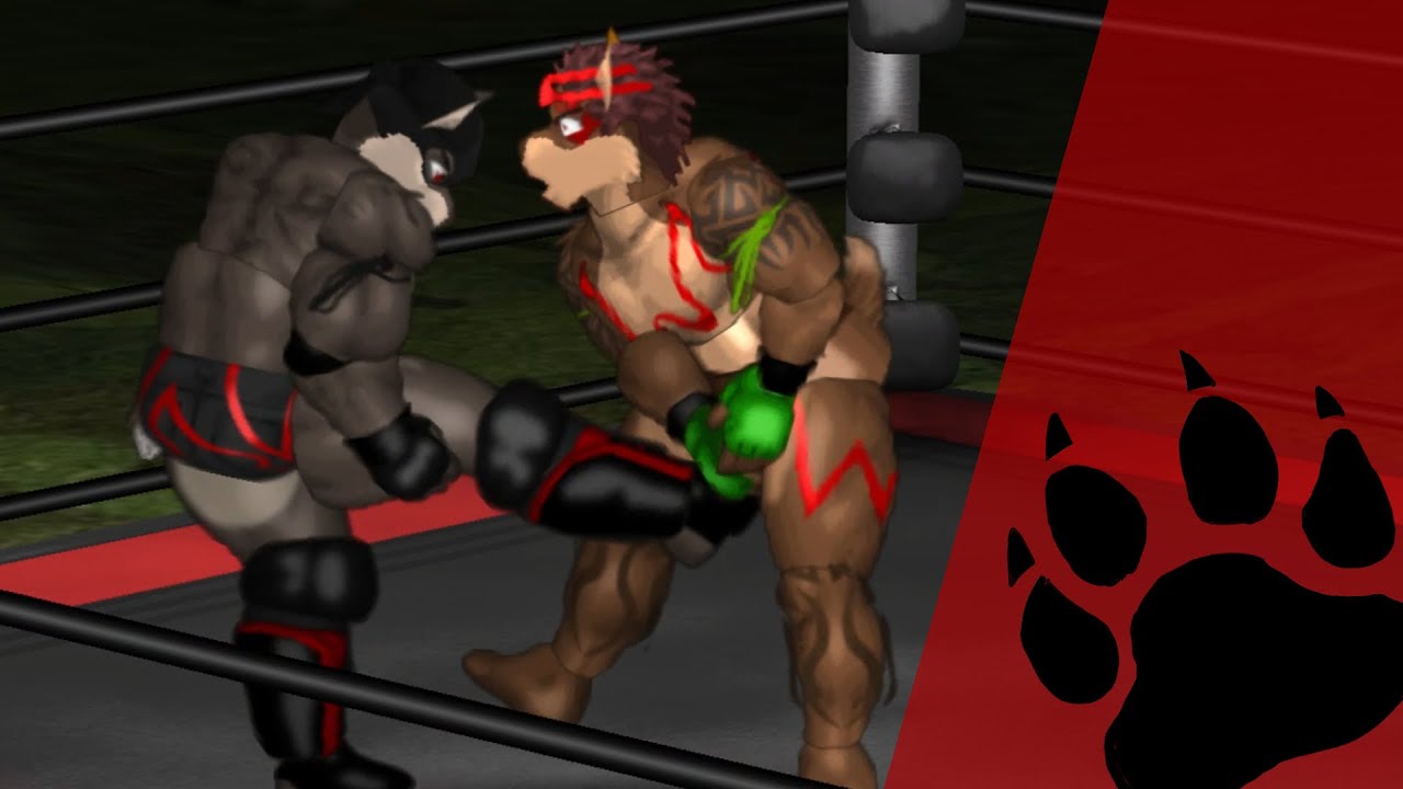 [Gyakuryona] Outlaw Wolf busts Tribal wolf's ball