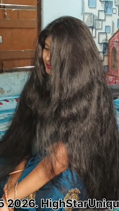 #rapunzel #hairstyle indiyan Long Hair brushing