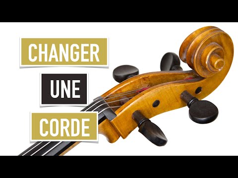 Comment changer une corde de violoncelle ?