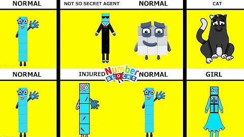 NUMBERBLOCKS Quadparison New Characters 2022