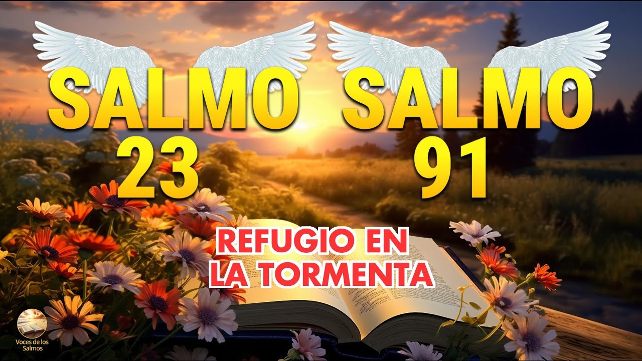 SALMO 91 y SALMO 23 - Dios como refugio en la tormenta - YouTube