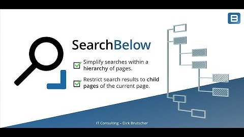 Search Below (App for Atlassian Confluence)