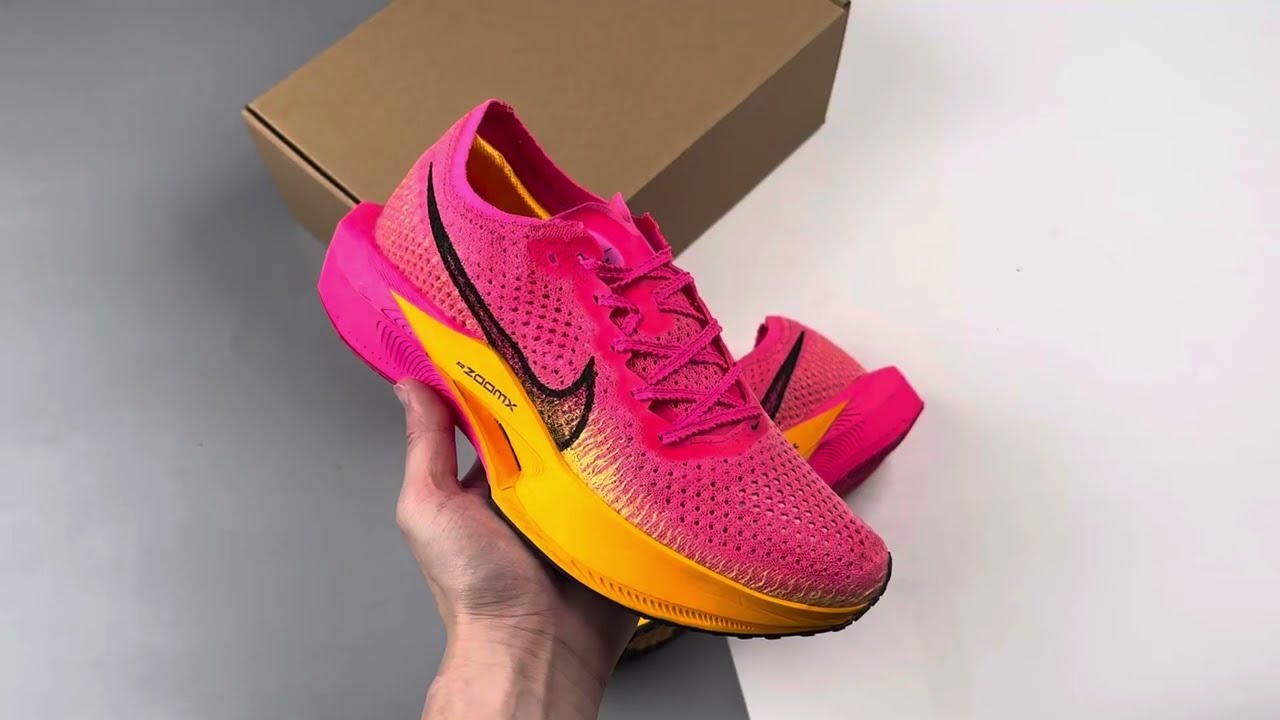 Nike ZoomX VaporFly 3 Hyper Pink Laser Orange Black DV4129-600
