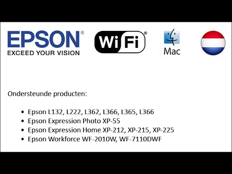 Hoe Op Te Zetten Epson-Printers Met Wi-Fi-2014 Te Gebruiken (Mac Nl) -  Youtube