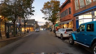 Bar Harbor, Maine - Drive Through Downtown Bar Harbor (2020)