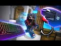 Skywars keyboard &amp; Mouse asmr + Shaders| Hive bedrock edition .
