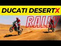 Ducati DesertX Rally for 2024: Explaining the New Features.