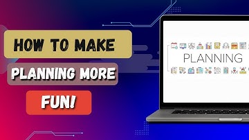 How To Make Planning Your Week Way More Fun!