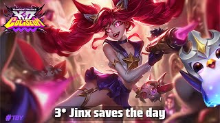 TFT Set 15 PBE - TBY Play Double Up! - Jinx 3* Saves us!