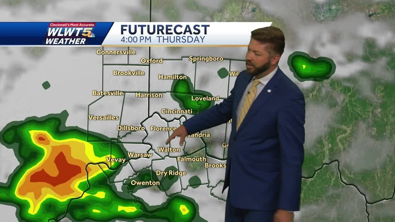 Tracking storm threats to end the week - YouTube