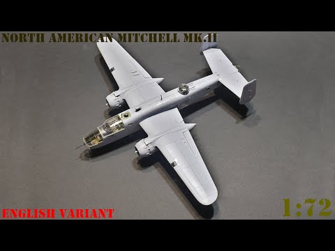 Episode 237. North American Mitchell Mk. II. Part 5. Armament and clear parts.