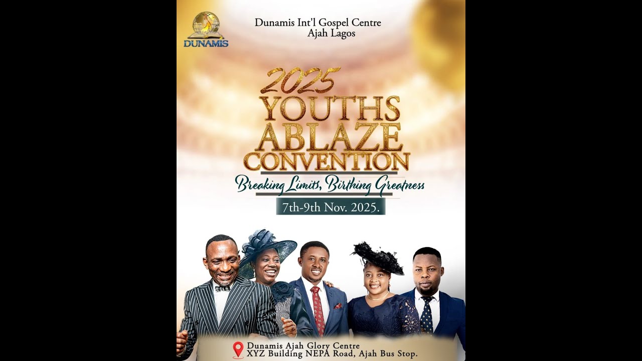 DAY 1 - YOUTH ABLAZE CONVENTION 2025 || HIGHLIGHT - YouTube