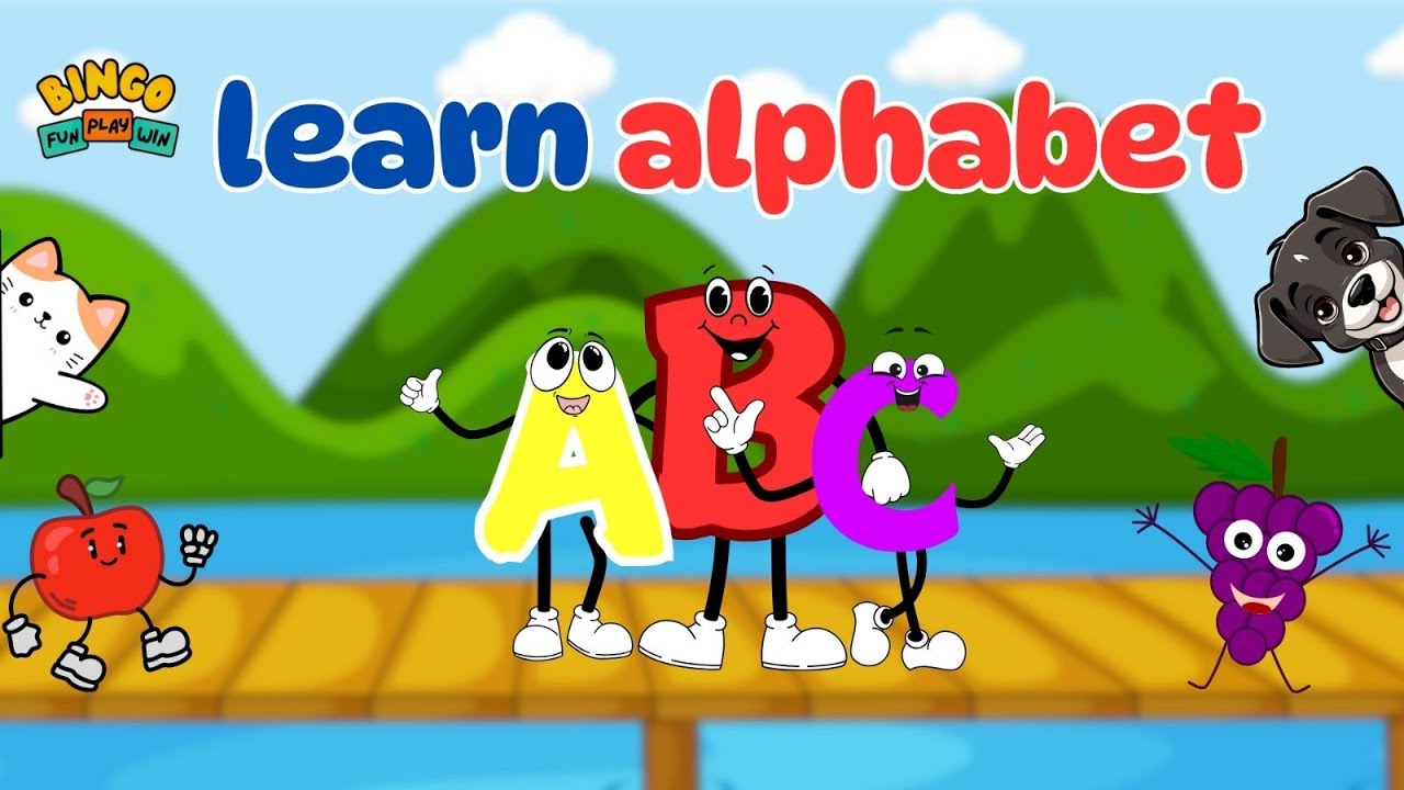 Alphabet song abc song phonics song learn the alphabet abc song